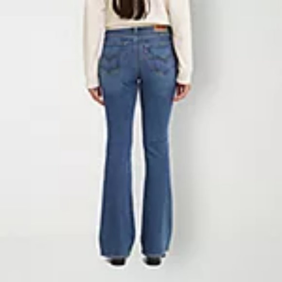 Levi's® Women's 726 High Rise Flare Jean - Picture 3 of 4